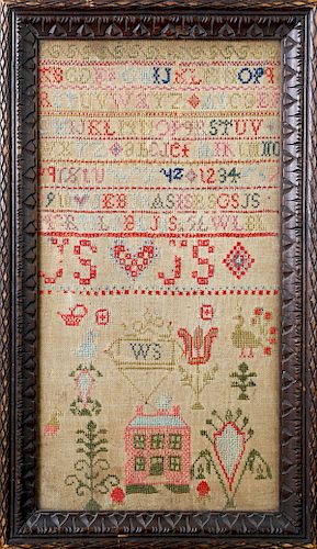 ENGLISH NEEDLEWORK SAMPLER BY