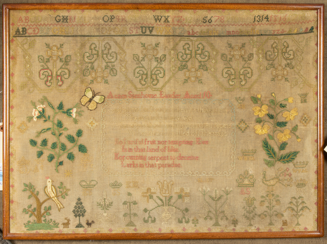 ENGLISH NEEDLEWORK VERSE AND