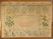 ENGLISH NEEDLEWORK VERSE AND A