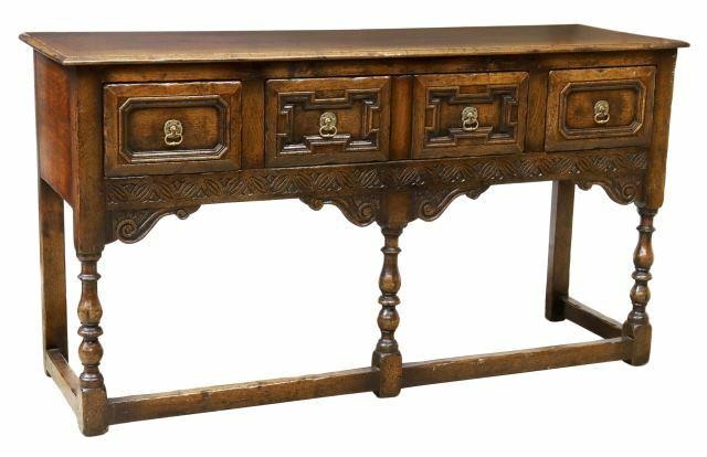 ENGLISH N.H. CHAPMAN & CO. OAK