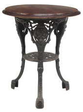 ENGLISH OAK &AMP; CAST IRON PU