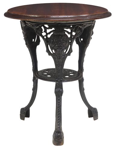 ENGLISH OAK &AMP; CAST IRON PUB