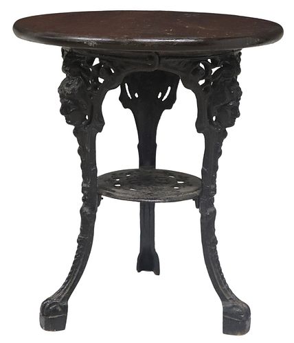 ENGLISH OAK &AMP; CAST IRON PUB