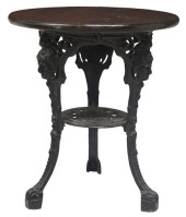 ENGLISH OAK &AMP; CAST IRON PU