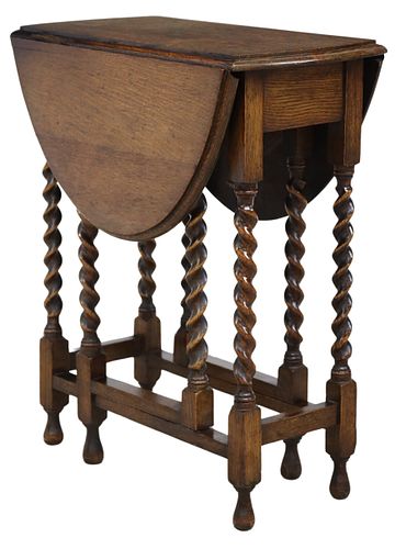 ENGLISH OAK BARLEY TWIST
