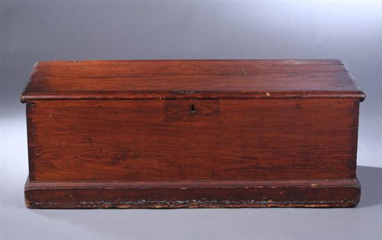 ENGLISH OAK BLANKET CHEST.