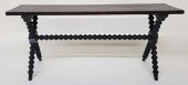 ENGLISH OAK BOBBIN TURNED GOTH