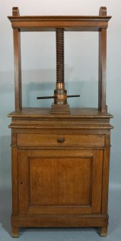 ENGLISH OAK BOOK PRESSENGLISH