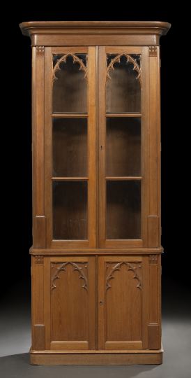 English Oak Bookcase,  third