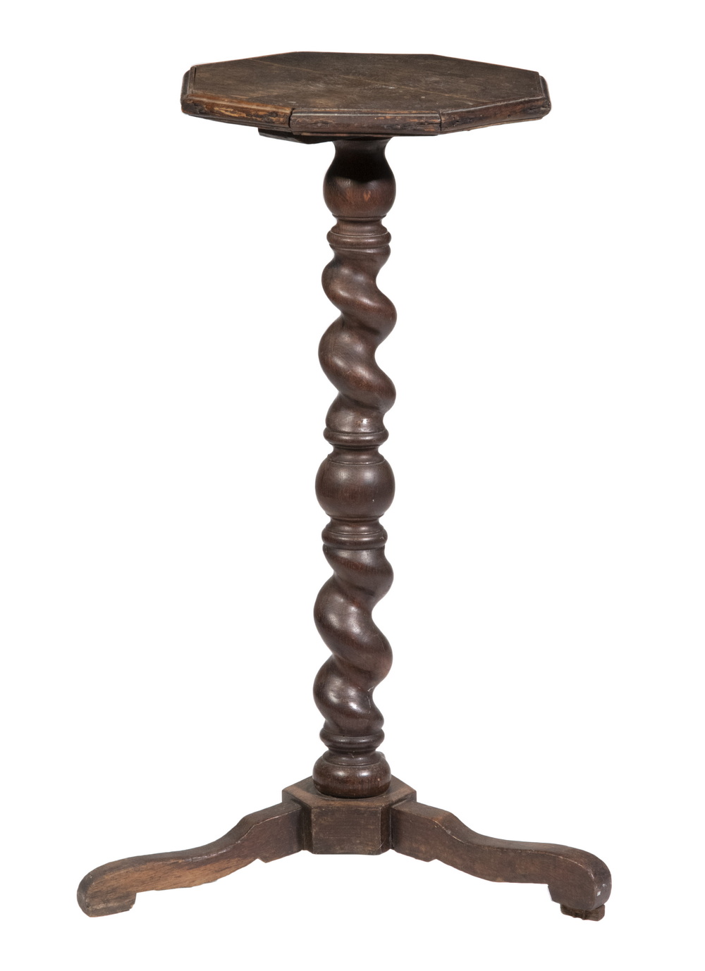ENGLISH OAK CANDLESTAND 17th c.