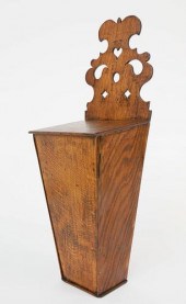 ENGLISH OAK CROSSBANDED HANGIN