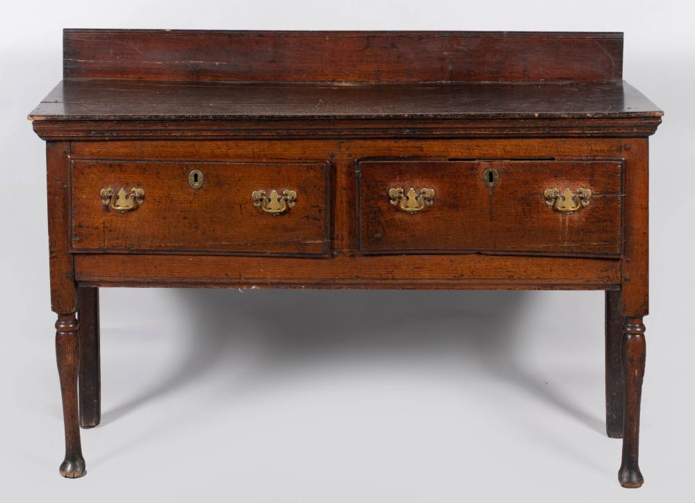 ENGLISH OAK DRESSER, 18TH CENTURY