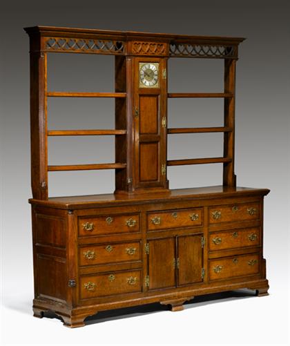 English oak dresser    19th century