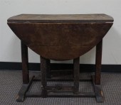ENGLISH OAK DROP-LEAF GATE-LEG