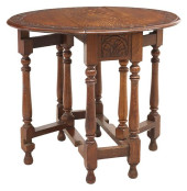 ENGLISH OAK DROP-LEAF GATELEG