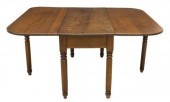ENGLISH OAK DROP-LEAF WAKE TAB