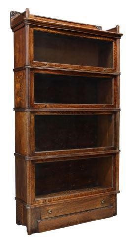ENGLISH OAK FOUR-STACK