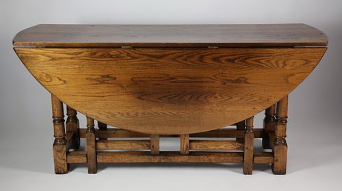 ENGLISH OAK GATE LEG DROP LEAF