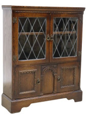 ENGLISH OAK GLAZED &AMP; LEADE