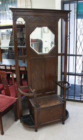 ENGLISH OAK HALLSTANDENGLISH O