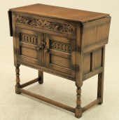 ENGLISH OAK JACOBEAN STYLE SER