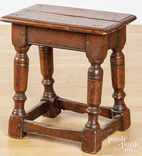ENGLISH OAK JOINT STOOLGeorge I oak