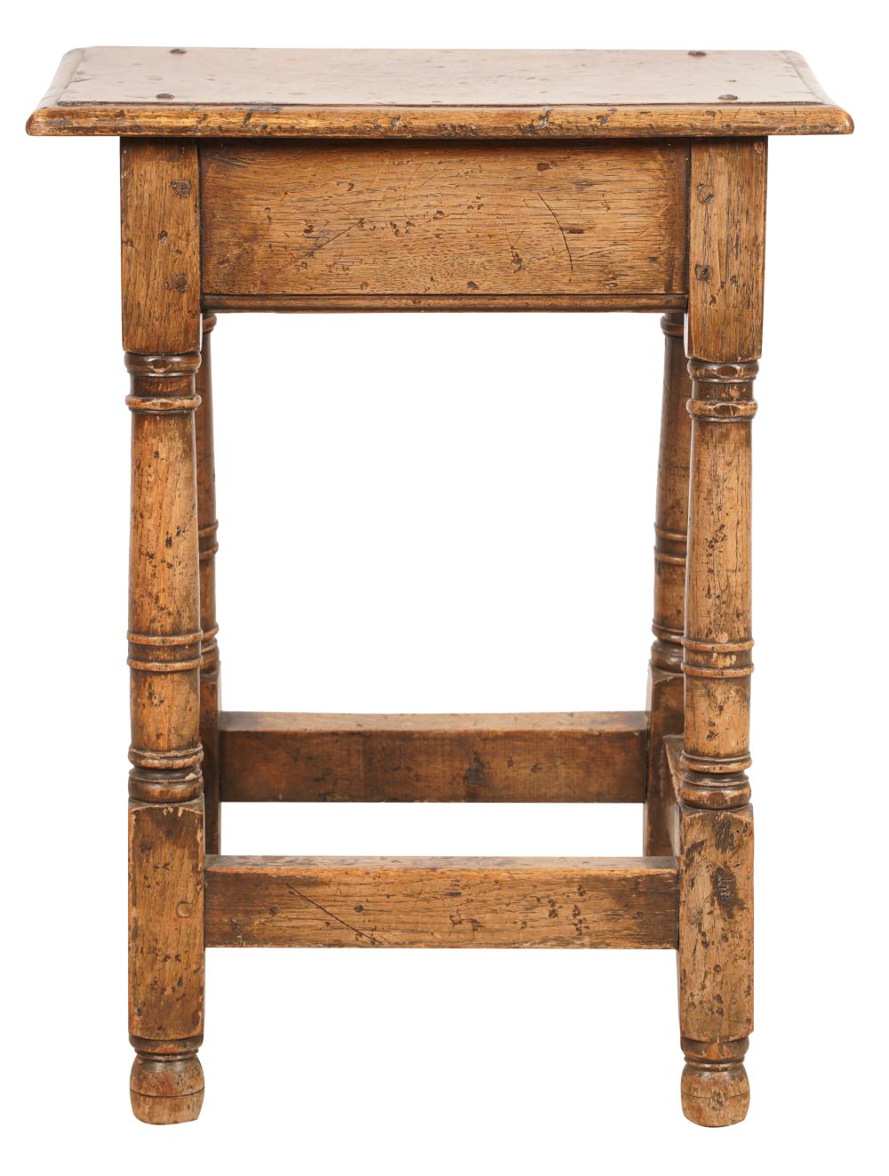 ENGLISH OAK JOINT STOOLwith box