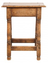 ENGLISH OAK JOINT STOOLwith bo