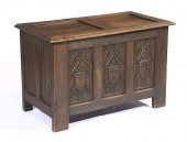 ENGLISH OAK LIFT TOP CHESTEngl