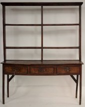 ENGLISH OAK & PINE WELSCH CUPB