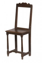 ENGLISH OAK SIDE CHAIR Early t