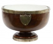 ENGLISH OAK, SILVERPLATE & POR