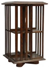ENGLISH OAK TABLETOP REVOLVING