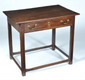 ENGLISH OAK TAVERN TABLE, 19TH