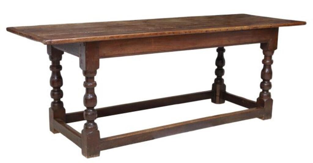 ENGLISH OAK THREE-PLANK REFECTORY
