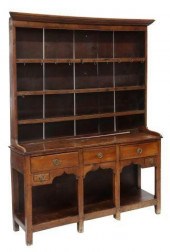ENGLISH OAK WELSH DRESSER KITC