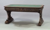 English Oak Writing Table,  in