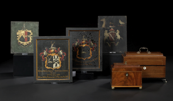 English Oil and Goldleaf-on-Panel