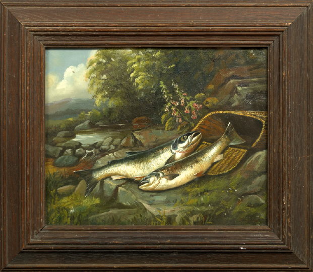 English Oil-on-Panel,  third