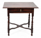 ENGLISH ONE-DRAWER DRESSING TA