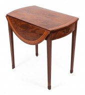 ENGLISH ONE-DRAWER PEMBROKE TA