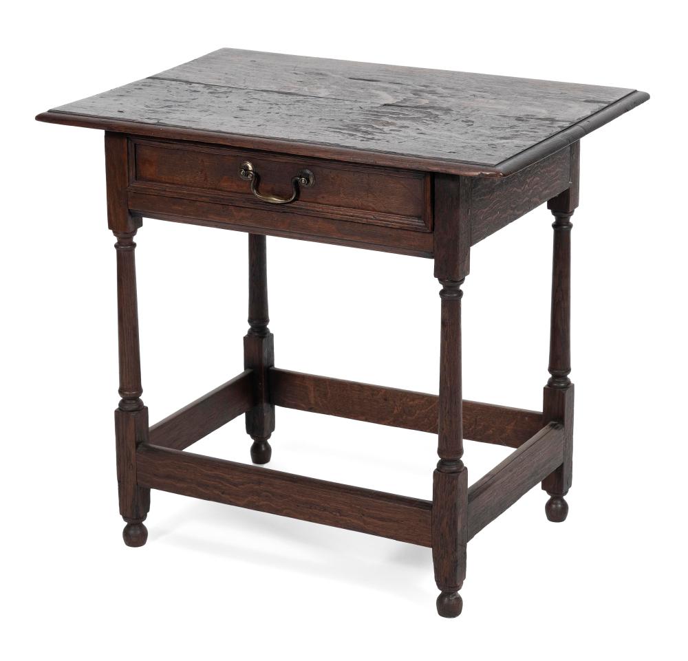 ENGLISH ONE-DRAWER TAVERN TABLE