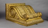 ENGLISH OR AMERICAN CARVED GIL