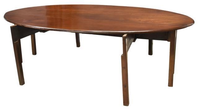 ENGLISH OR IRISH MAHOGANY DROP-LEAF