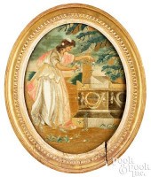 ENGLISH OVAL SILK ON SILK NEED