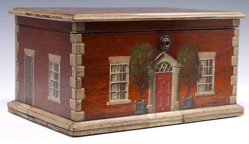 ENGLISH PAINT-DECORATED HOUSE