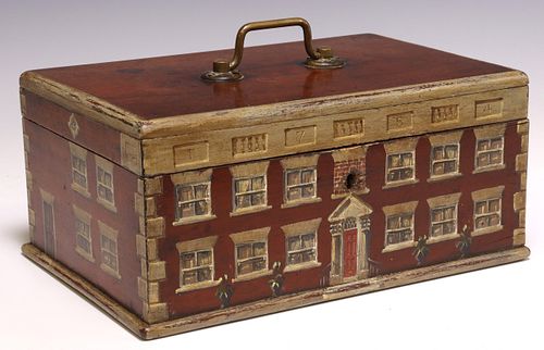 ENGLISH PAINT-DECORATED HOUSE