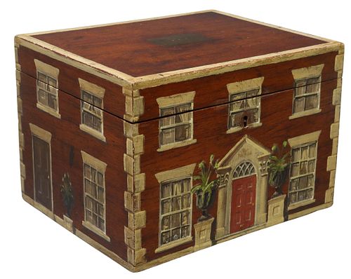 ENGLISH PAINT-DECORATED HOUSE