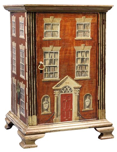ENGLISH PAINT-DECORATED HOUSE