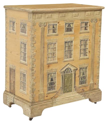 ENGLISH PAINT-DECORATED HOUSE